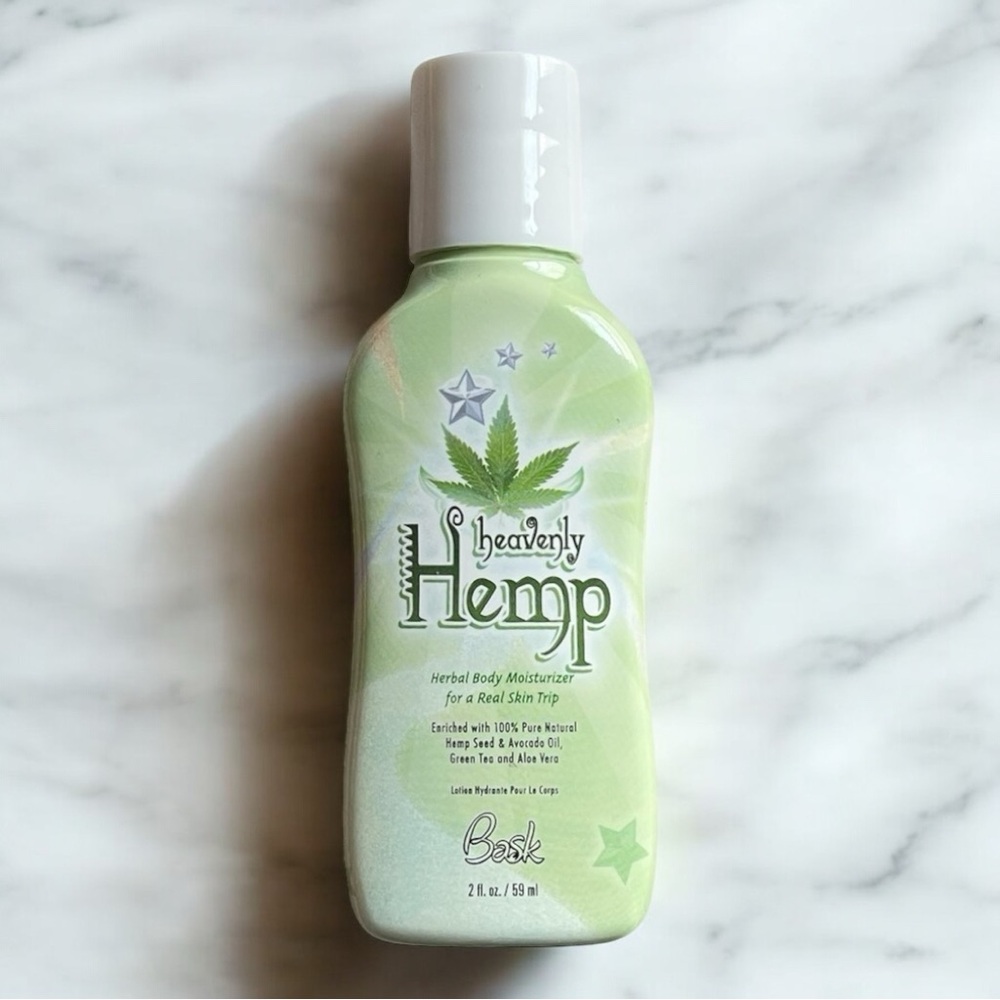 NWT Bask Heavenly Hemp Herbal Body Moisturizer